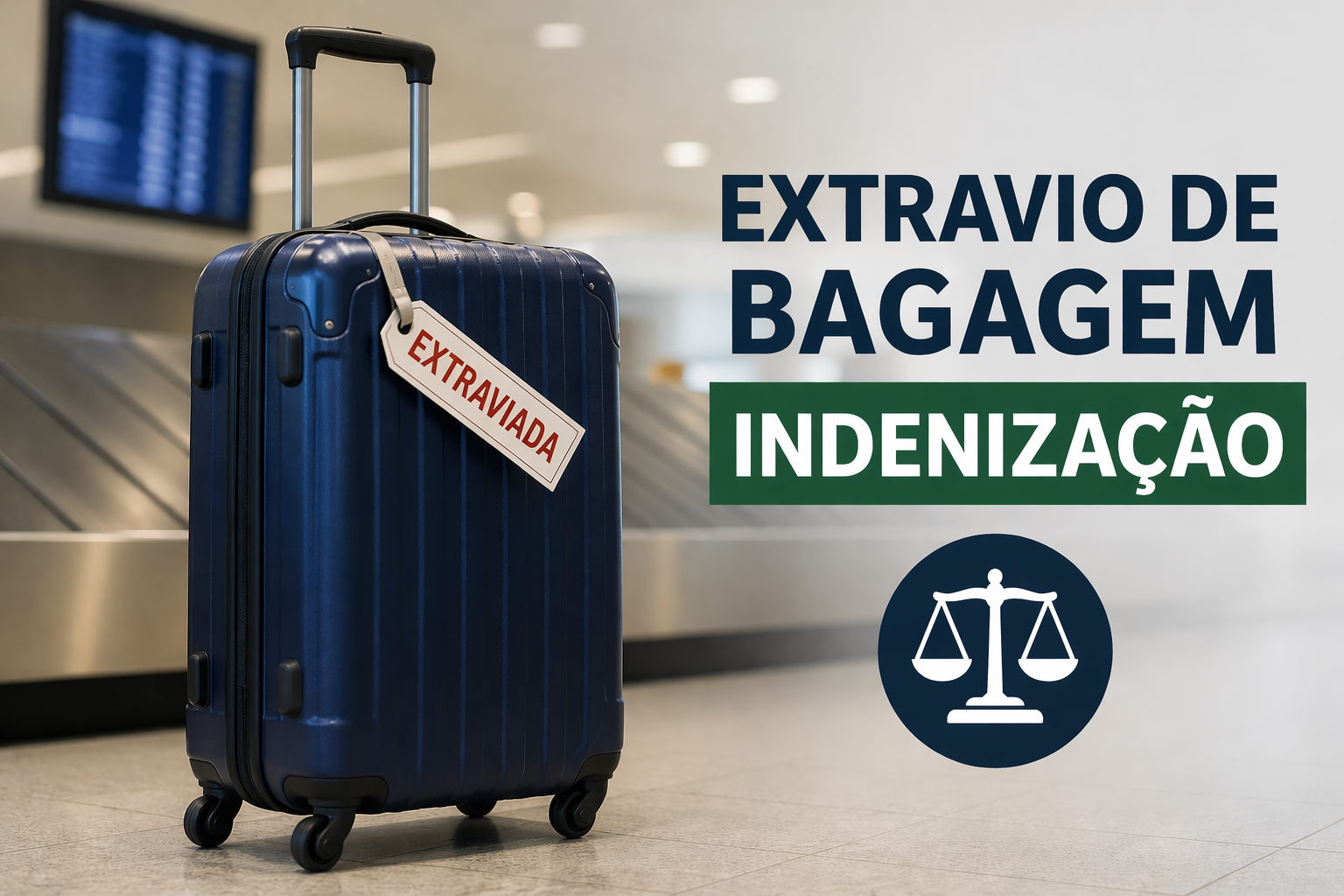Extravio de bagagem indenização