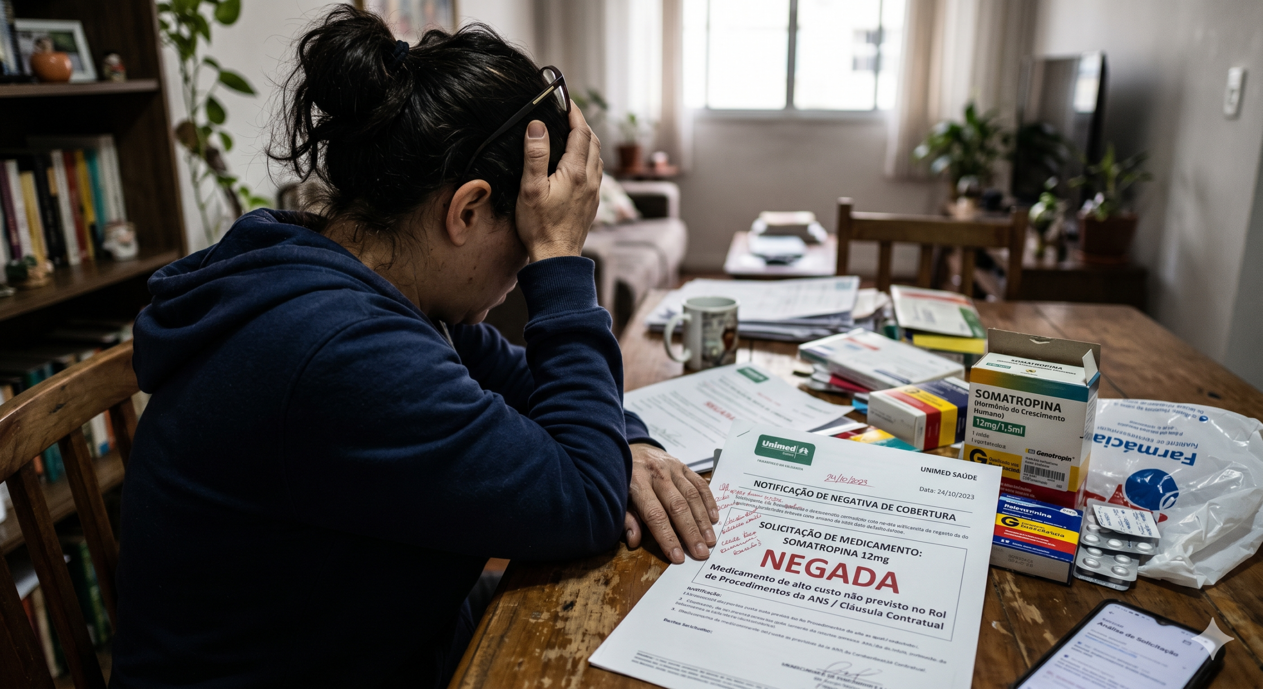 Plano de saúde negou medicamento